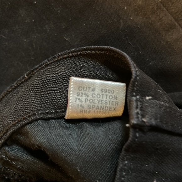 J brand skinny black jean - Picture 5 of 6